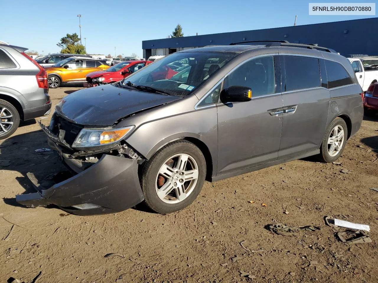 5FNRL5H90DB070880 2013 Honda Odyssey Touring