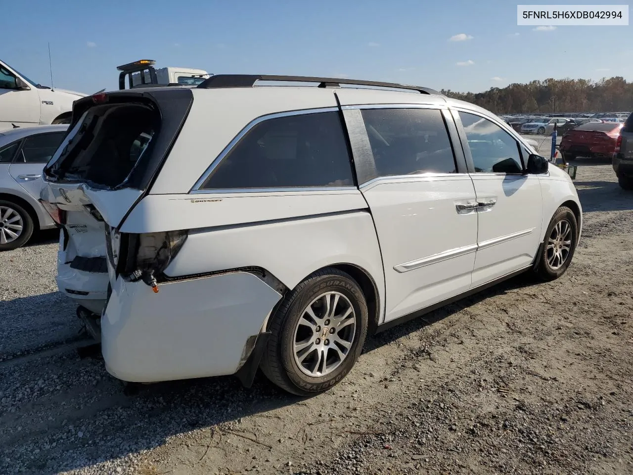 2013 Honda Odyssey Exl VIN: 5FNRL5H6XDB042994 Lot: 78015794