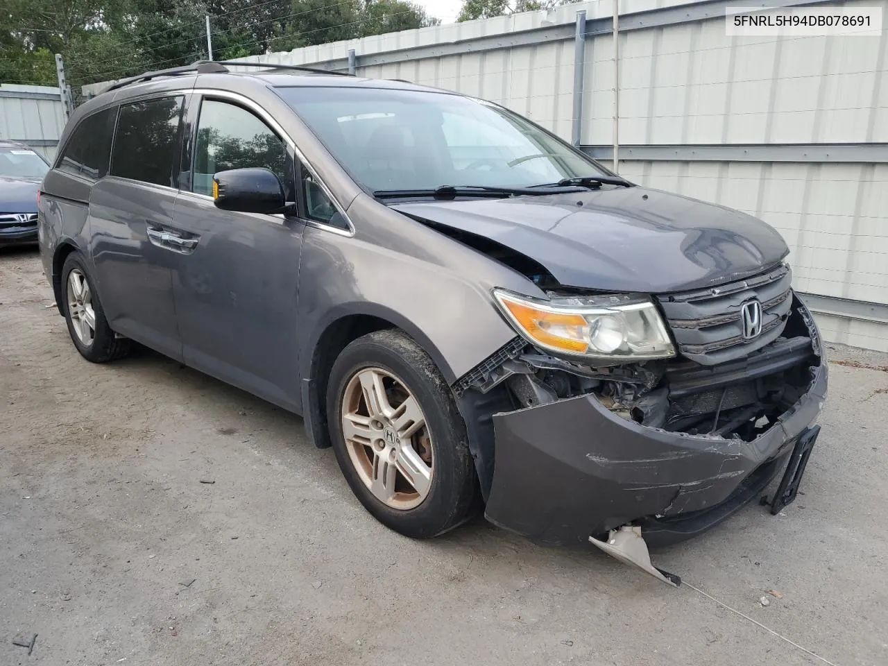 2013 Honda Odyssey Touring VIN: 5FNRL5H94DB078691 Lot: 78131164