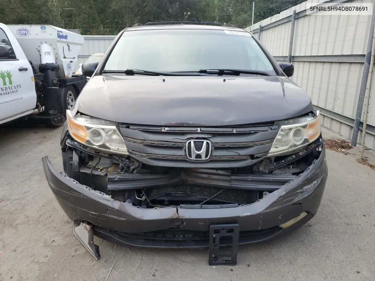 2013 Honda Odyssey Touring VIN: 5FNRL5H94DB078691 Lot: 78131164