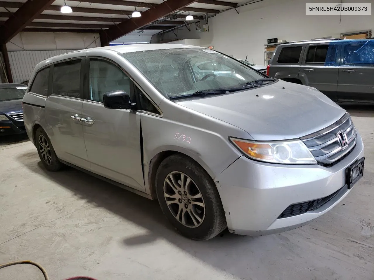 2013 Honda Odyssey Ex VIN: 5FNRL5H42DB009373 Lot: 78707914