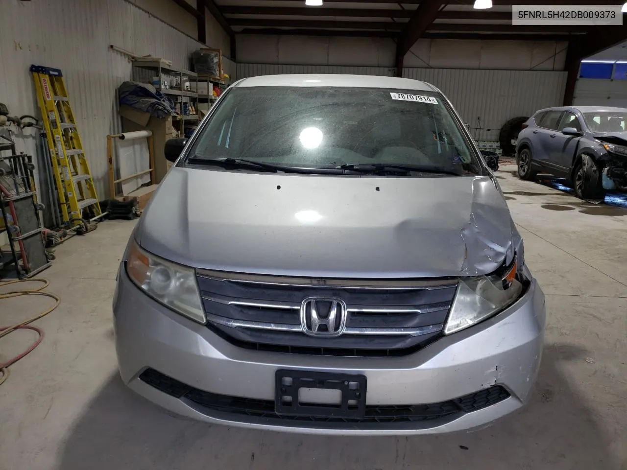 2013 Honda Odyssey Ex VIN: 5FNRL5H42DB009373 Lot: 78707914