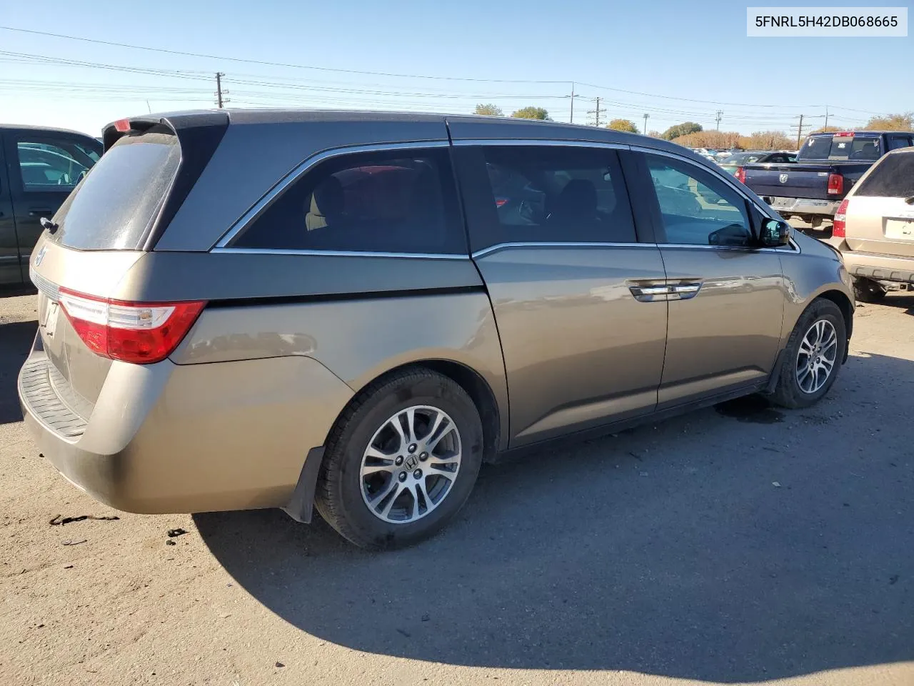 2013 Honda Odyssey Ex VIN: 5FNRL5H42DB068665 Lot: 79301554