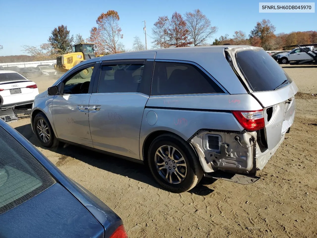 2013 Honda Odyssey Exl VIN: 5FNRL5H60DB045970 Lot: 79418884