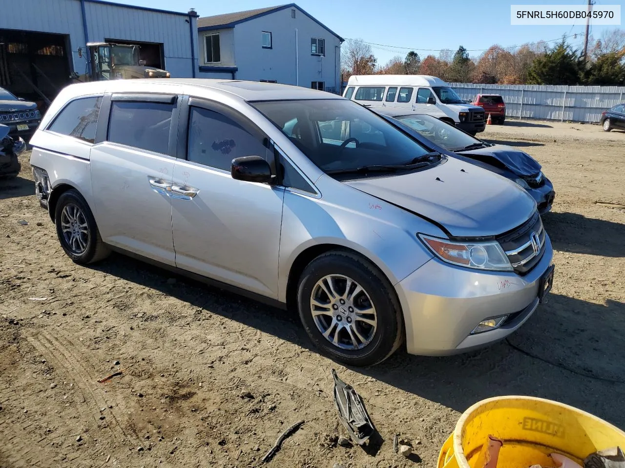 2013 Honda Odyssey Exl VIN: 5FNRL5H60DB045970 Lot: 79418884