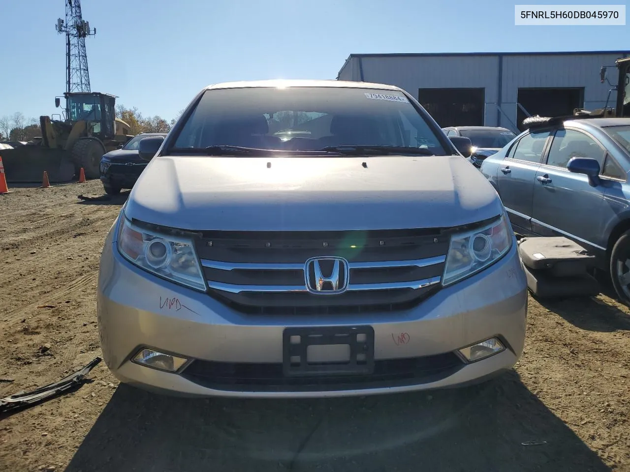 2013 Honda Odyssey Exl VIN: 5FNRL5H60DB045970 Lot: 79418884