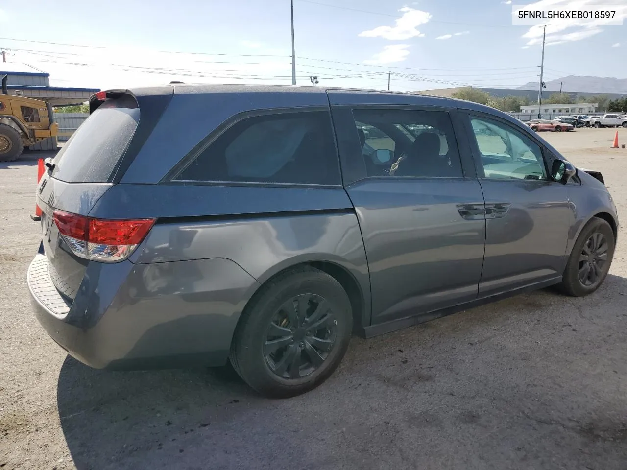 5FNRL5H6XEB018597 2014 Honda Odyssey Exl