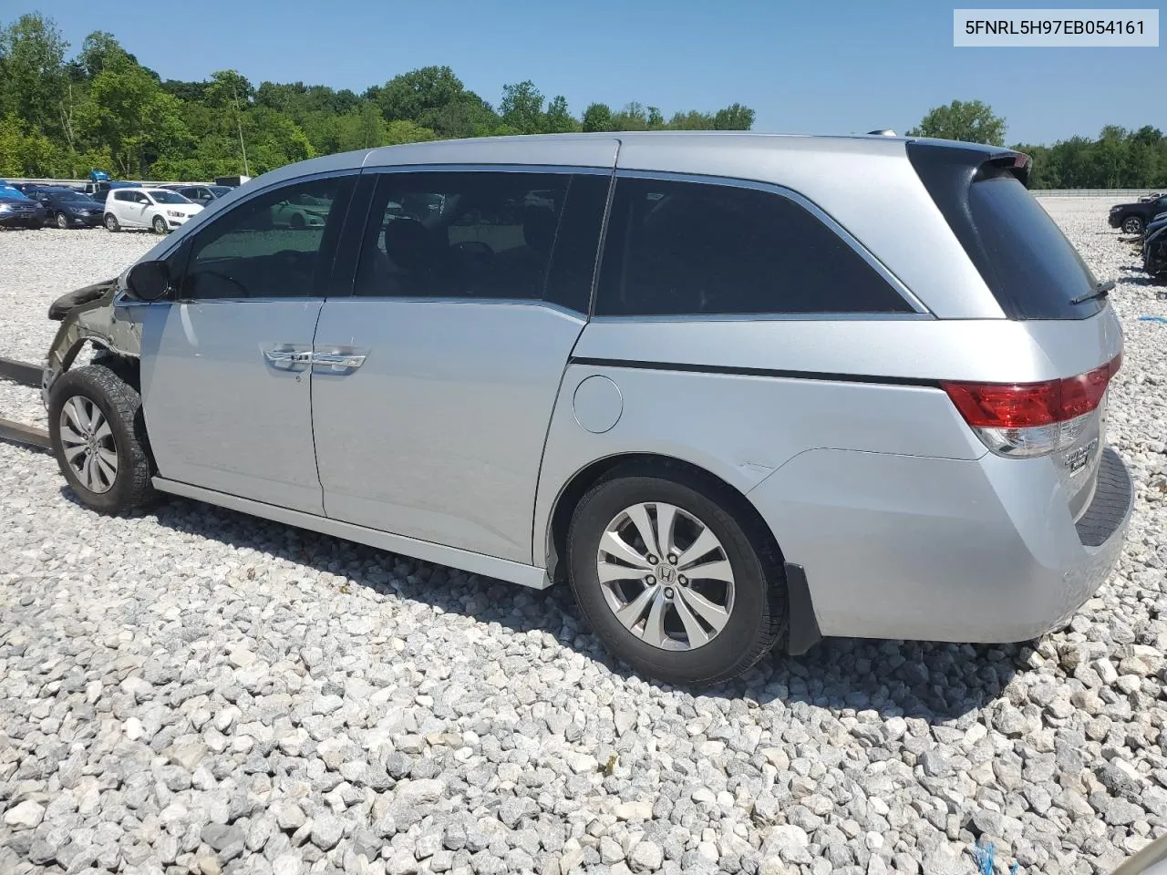 2014 Honda Odyssey Touring VIN: 5FNRL5H97EB054161 Lot: 58671414