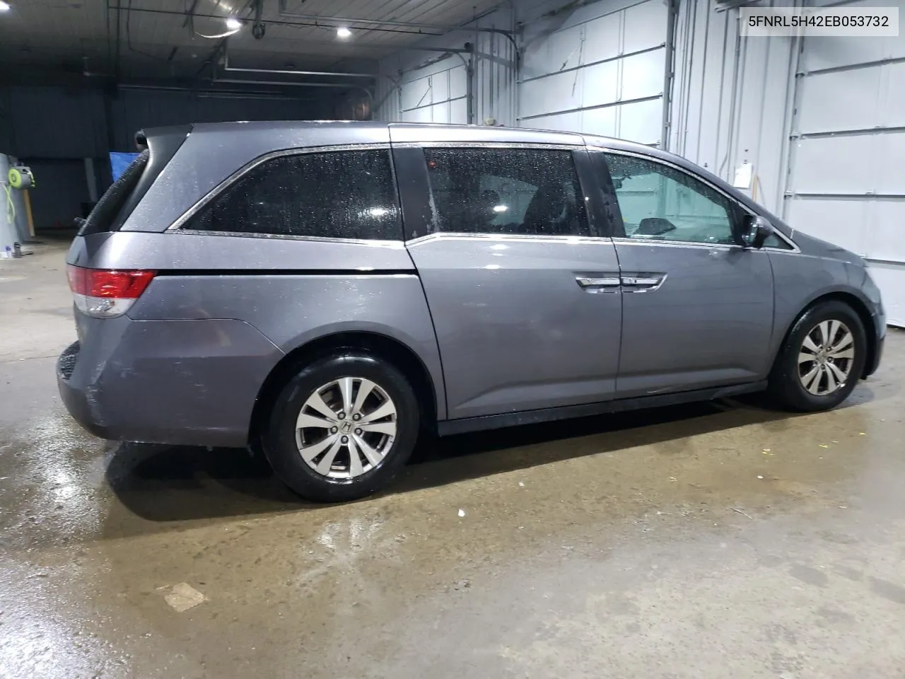 5FNRL5H42EB053732 2014 Honda Odyssey Ex