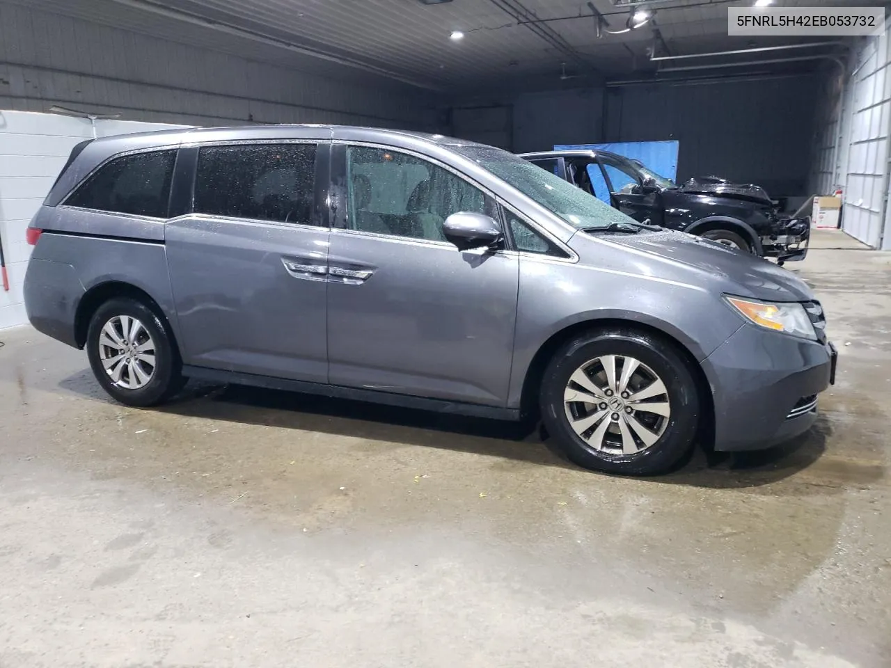 5FNRL5H42EB053732 2014 Honda Odyssey Ex