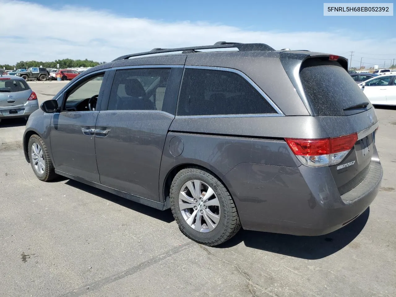 5FNRL5H68EB052392 2014 Honda Odyssey Exl