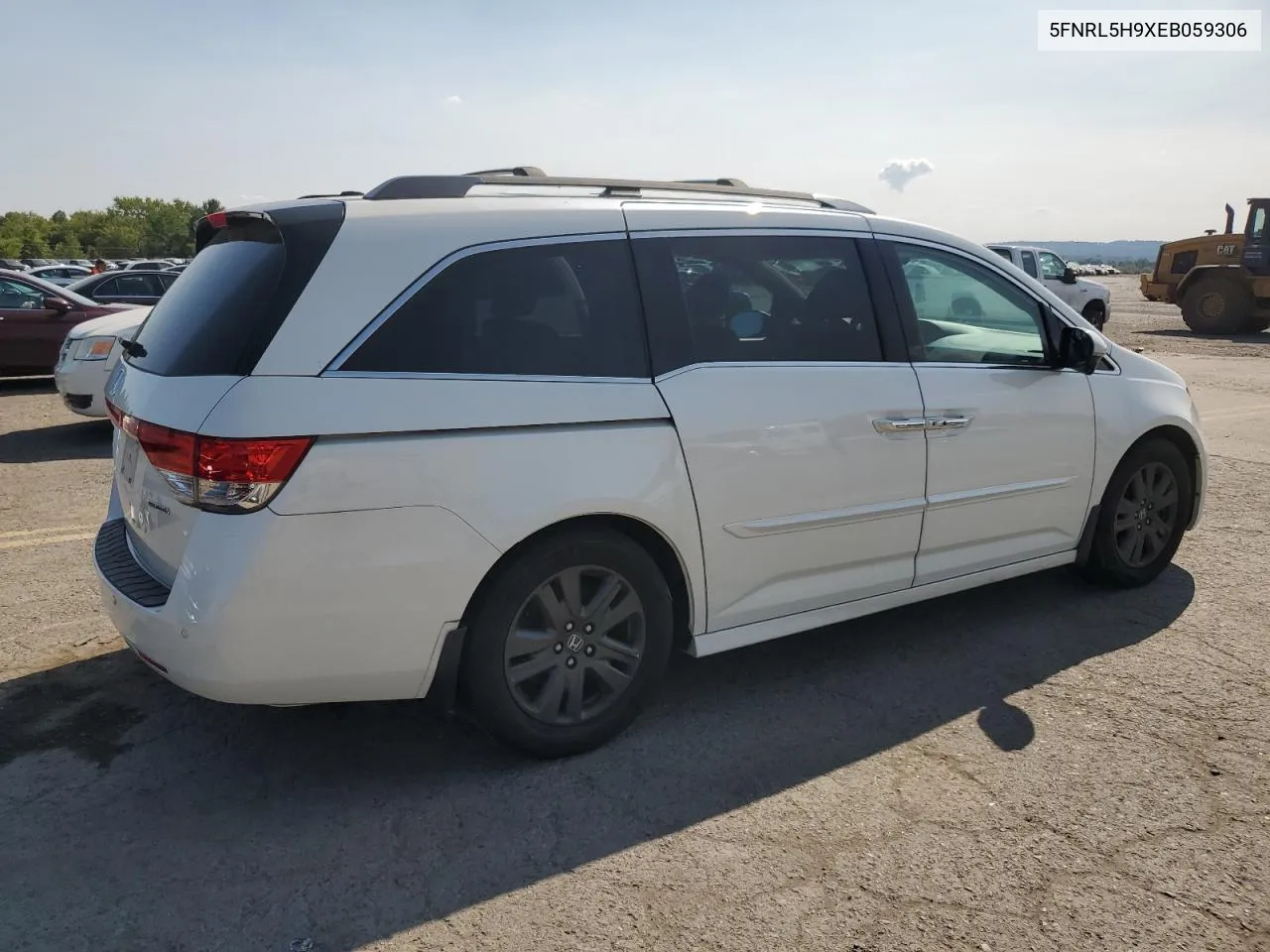 2014 Honda Odyssey Touring VIN: 5FNRL5H9XEB059306 Lot: 66893434