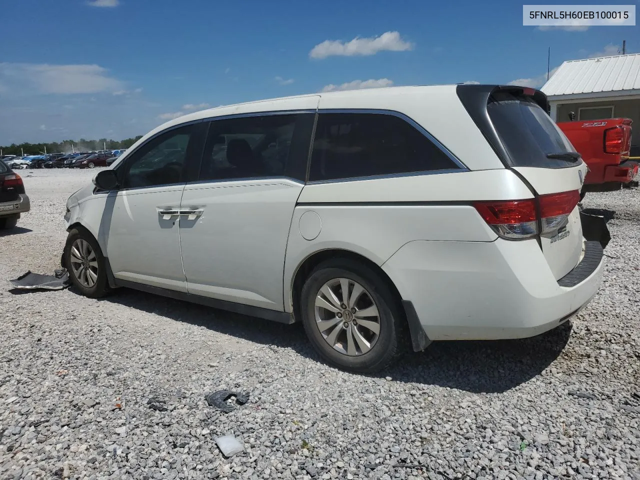 5FNRL5H60EB100015 2014 Honda Odyssey Exl