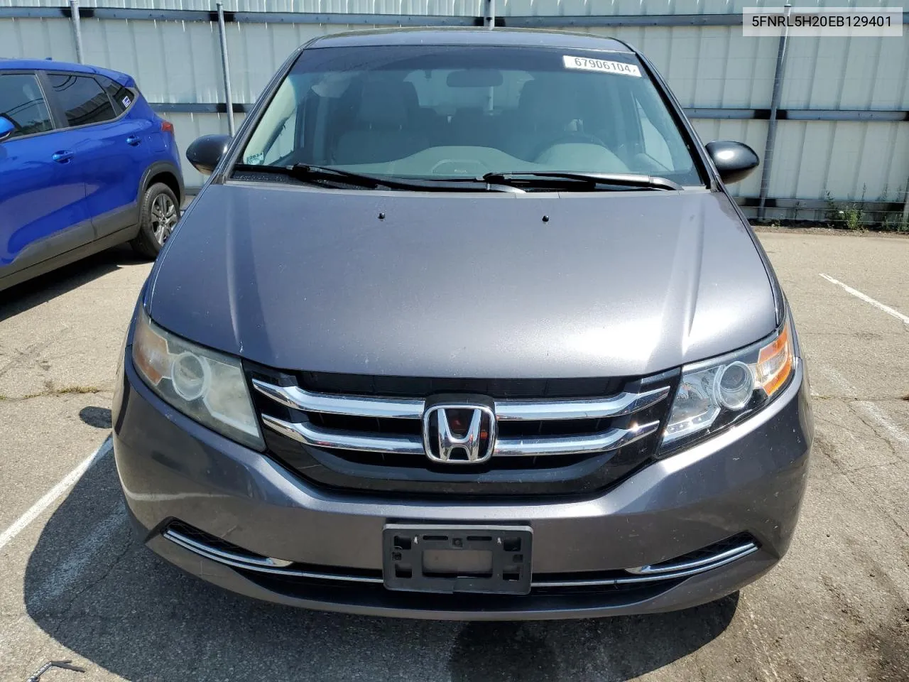 5FNRL5H20EB129401 2014 Honda Odyssey Lx