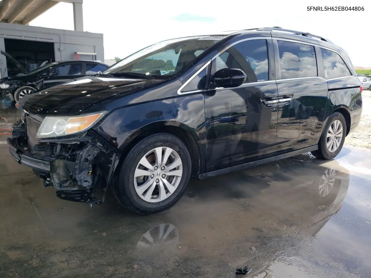 2014 Honda Odyssey Exl VIN: 5FNRL5H62EB044806 Lot: 68475844