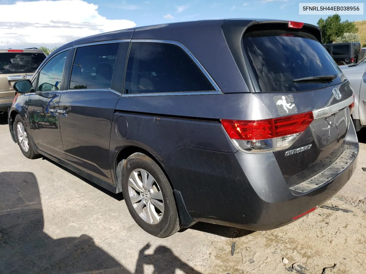 5FNRL5H44EB038956 2014 Honda Odyssey Ex