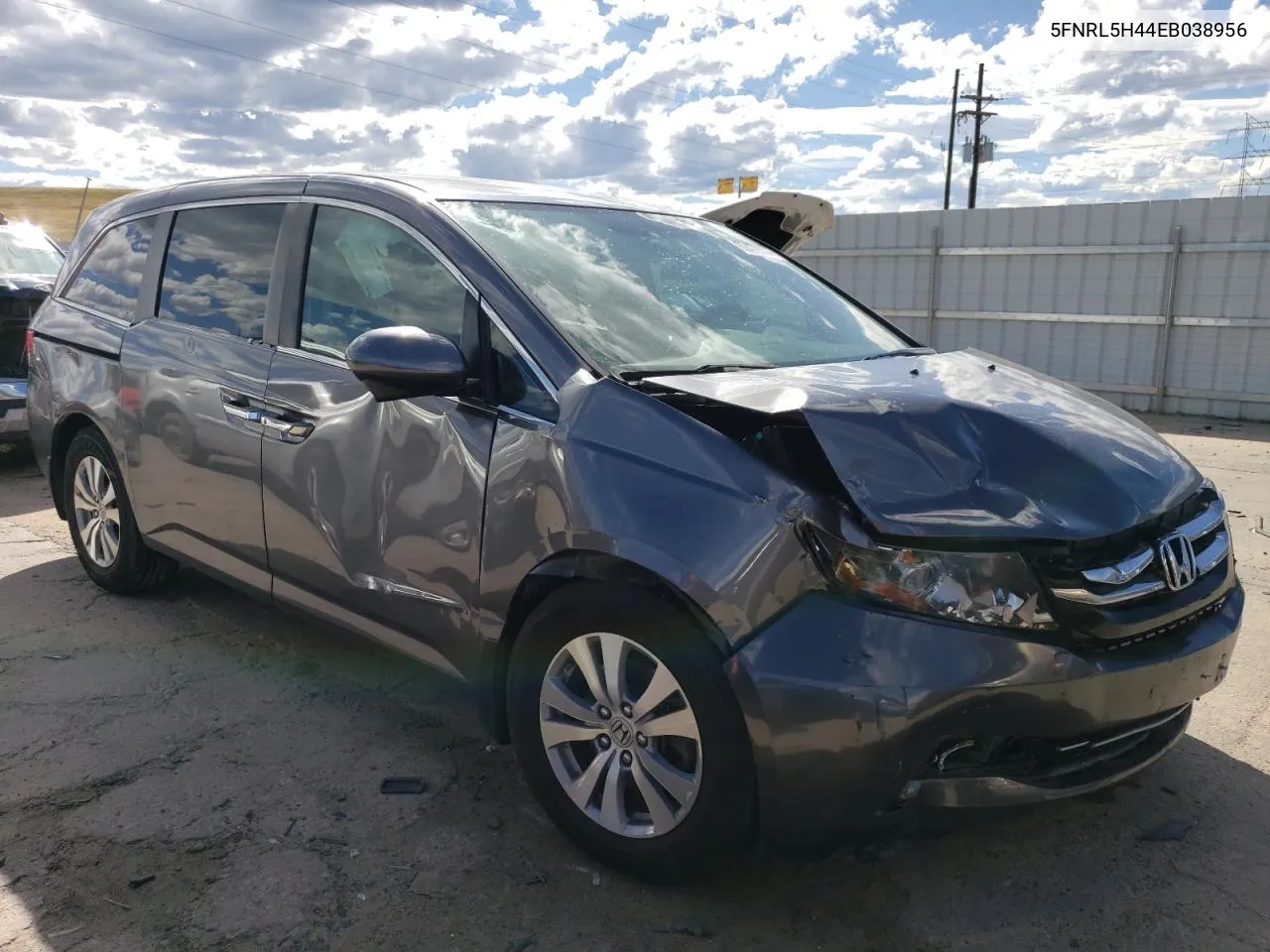 2014 Honda Odyssey Ex VIN: 5FNRL5H44EB038956 Lot: 68479034