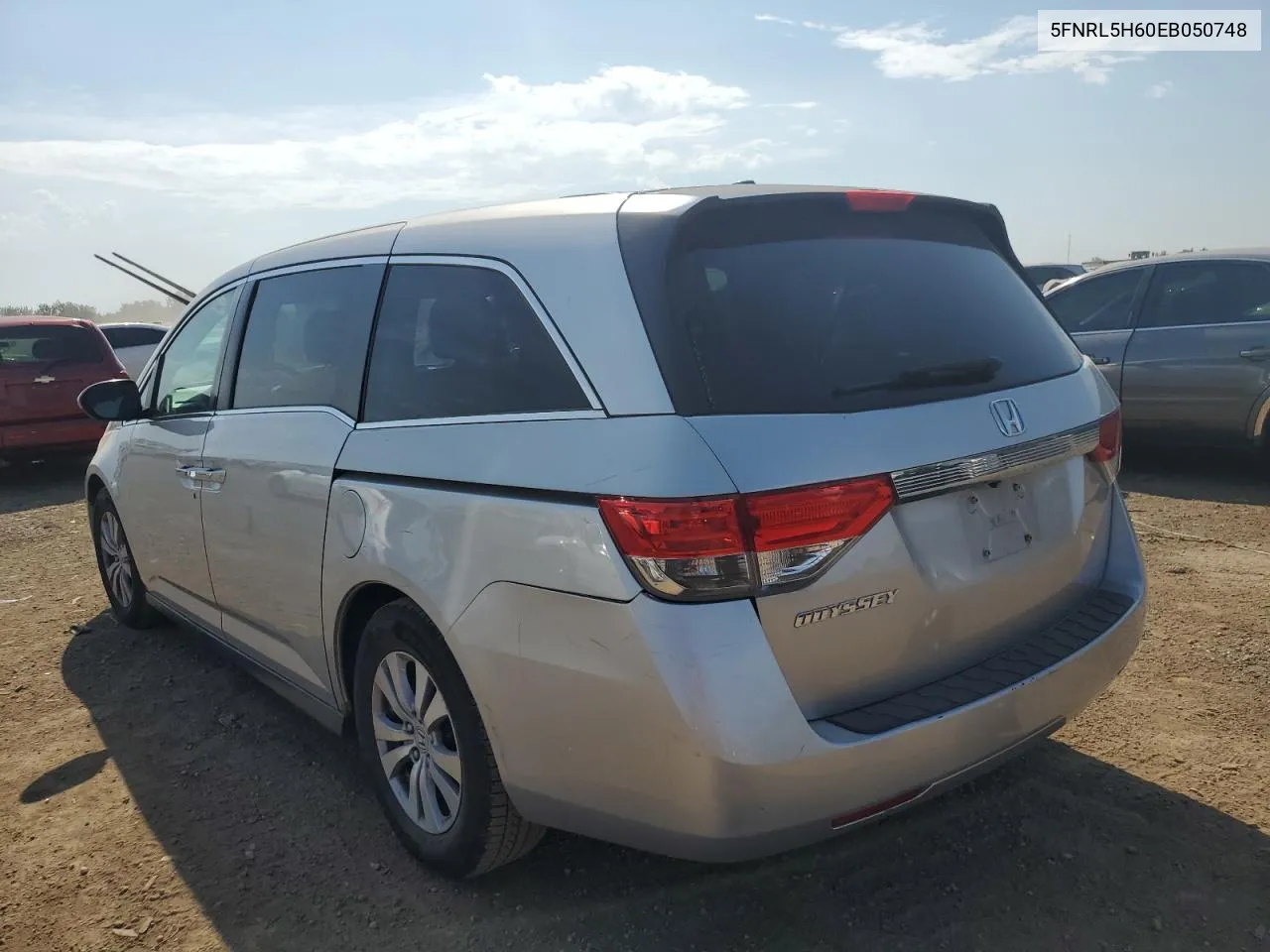 2014 Honda Odyssey Exl VIN: 5FNRL5H60EB050748 Lot: 68820924