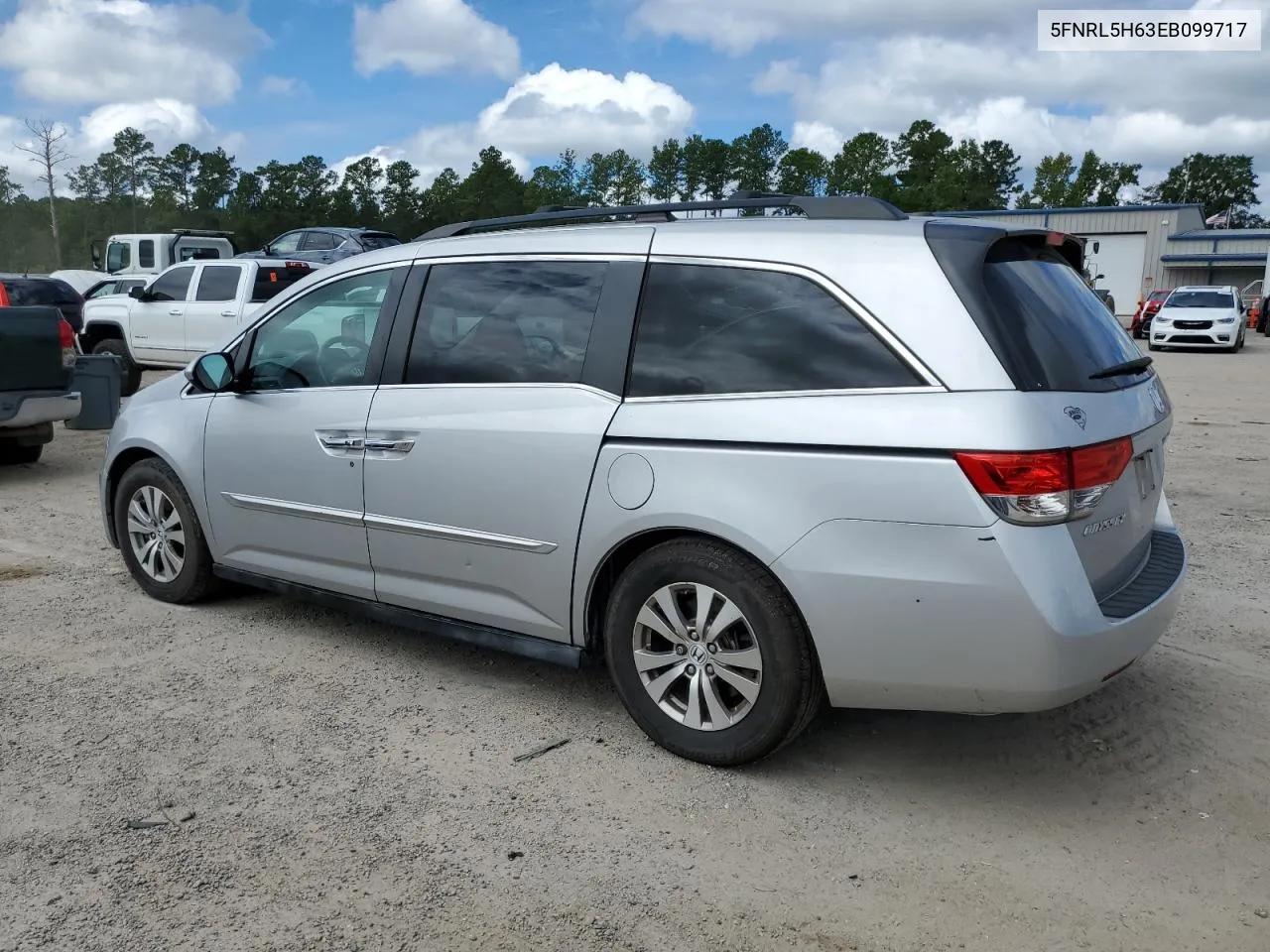 2014 Honda Odyssey Exl VIN: 5FNRL5H63EB099717 Lot: 68999404