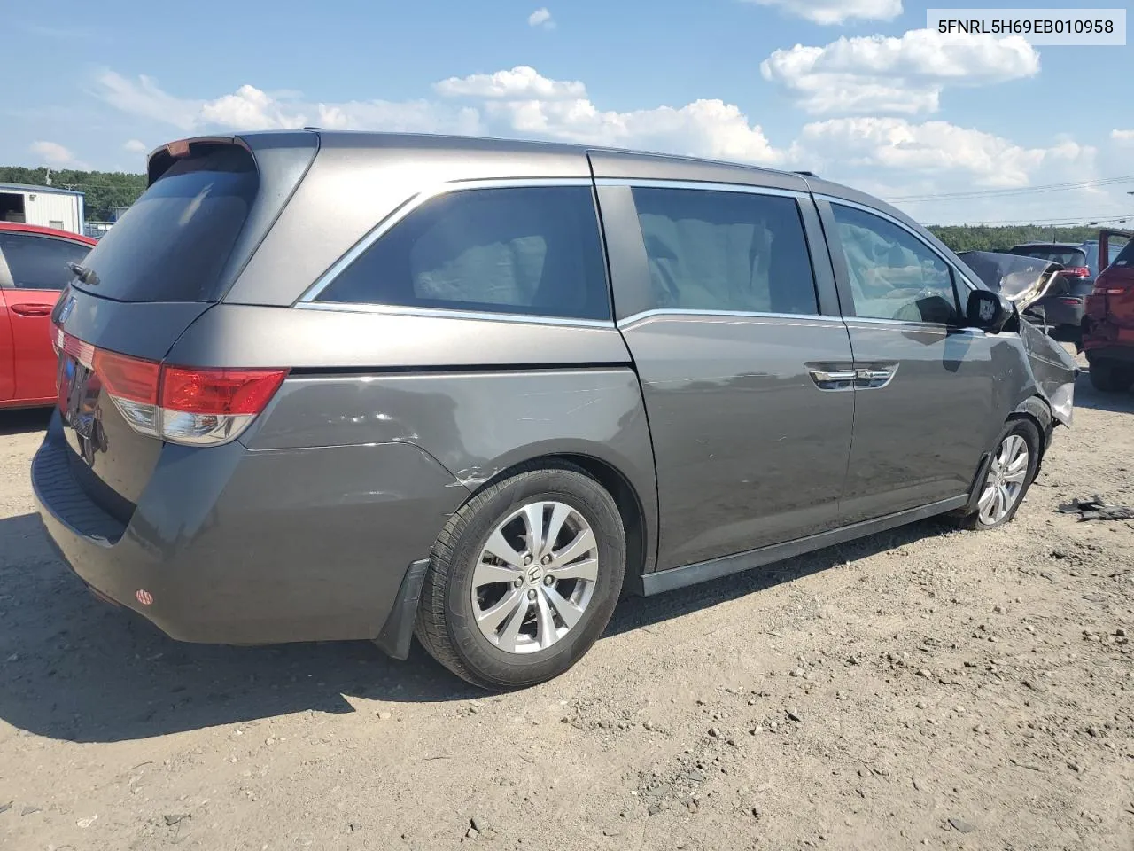 5FNRL5H69EB010958 2014 Honda Odyssey Exl