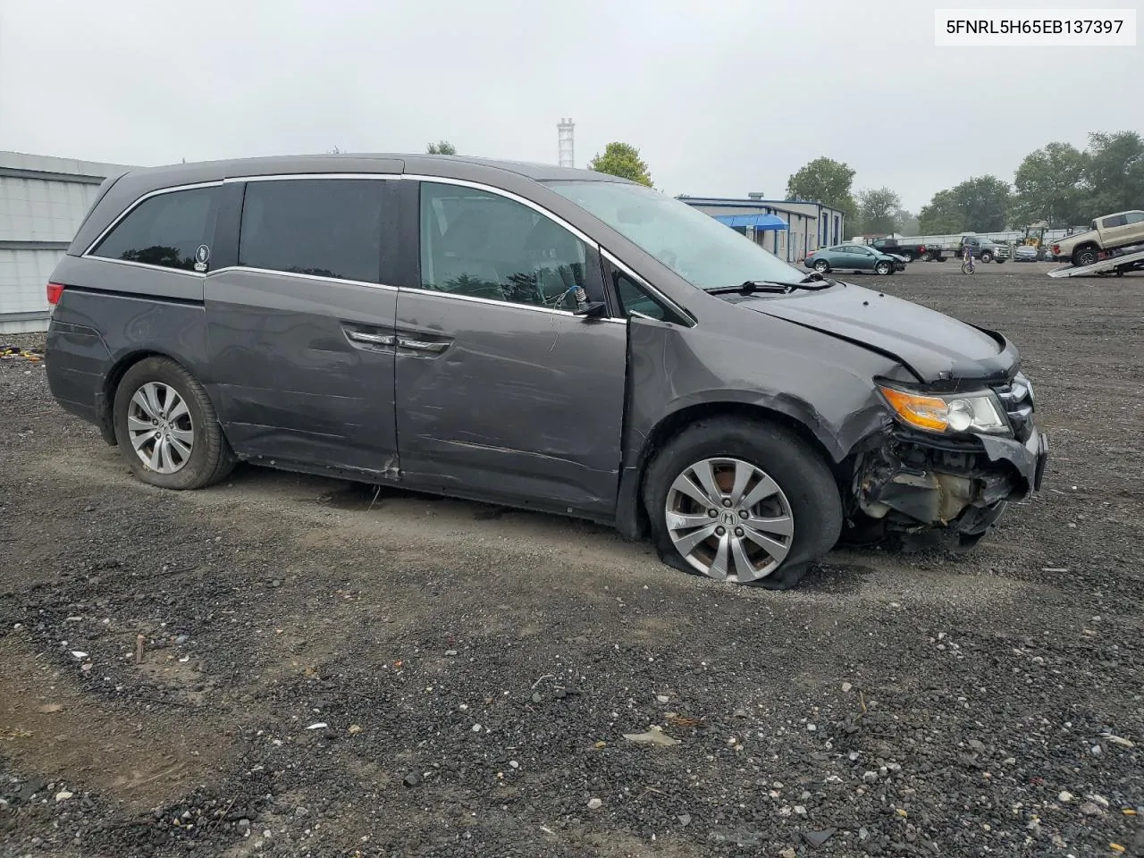 2014 Honda Odyssey Exl VIN: 5FNRL5H65EB137397 Lot: 69309964