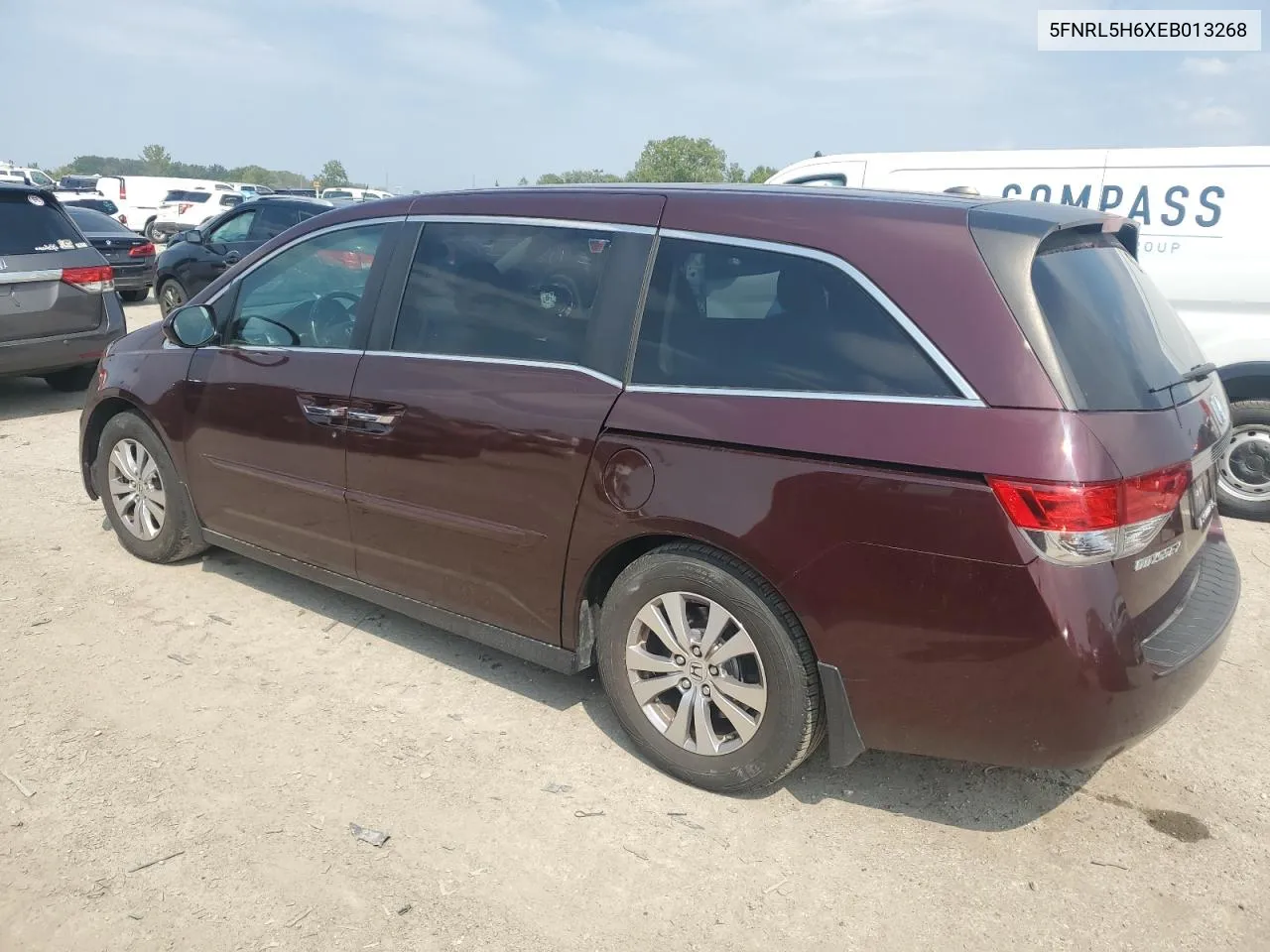 2014 Honda Odyssey Exl VIN: 5FNRL5H6XEB013268 Lot: 69771684