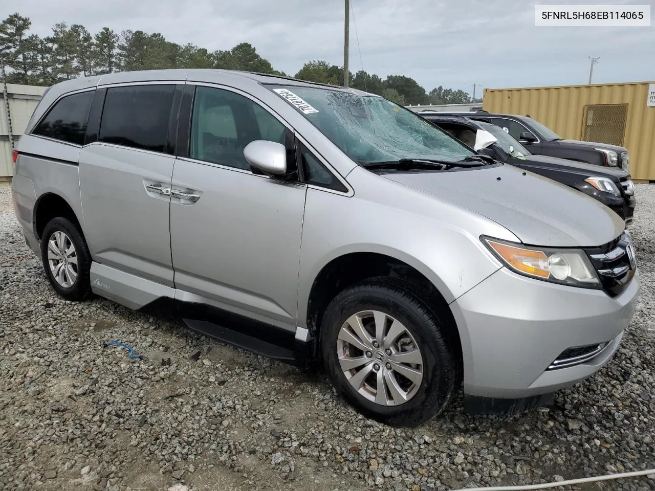 2014 Honda Odyssey Exl VIN: 5FNRL5H68EB114065 Lot: 70181764