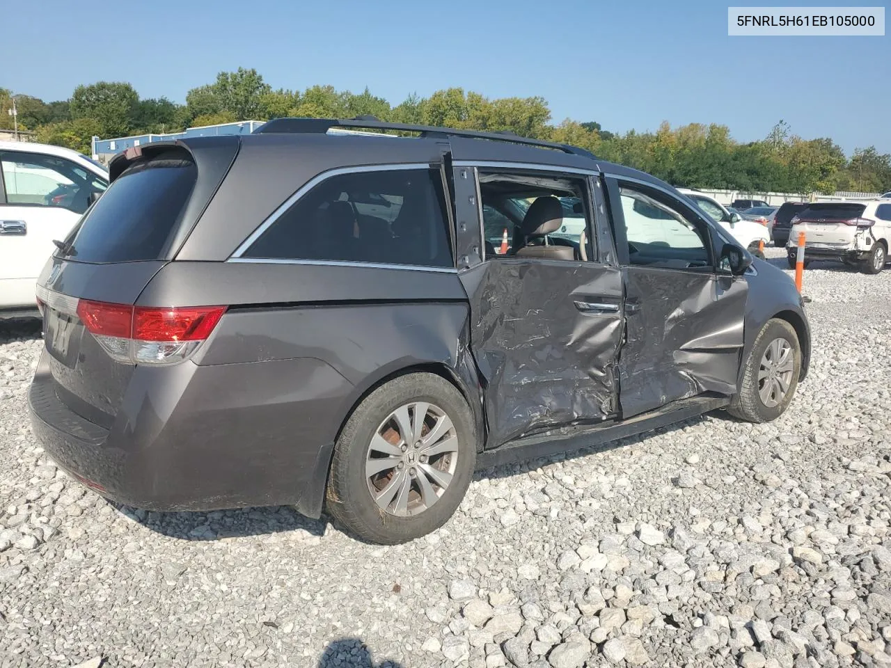 2014 Honda Odyssey Exl VIN: 5FNRL5H61EB105000 Lot: 70433694