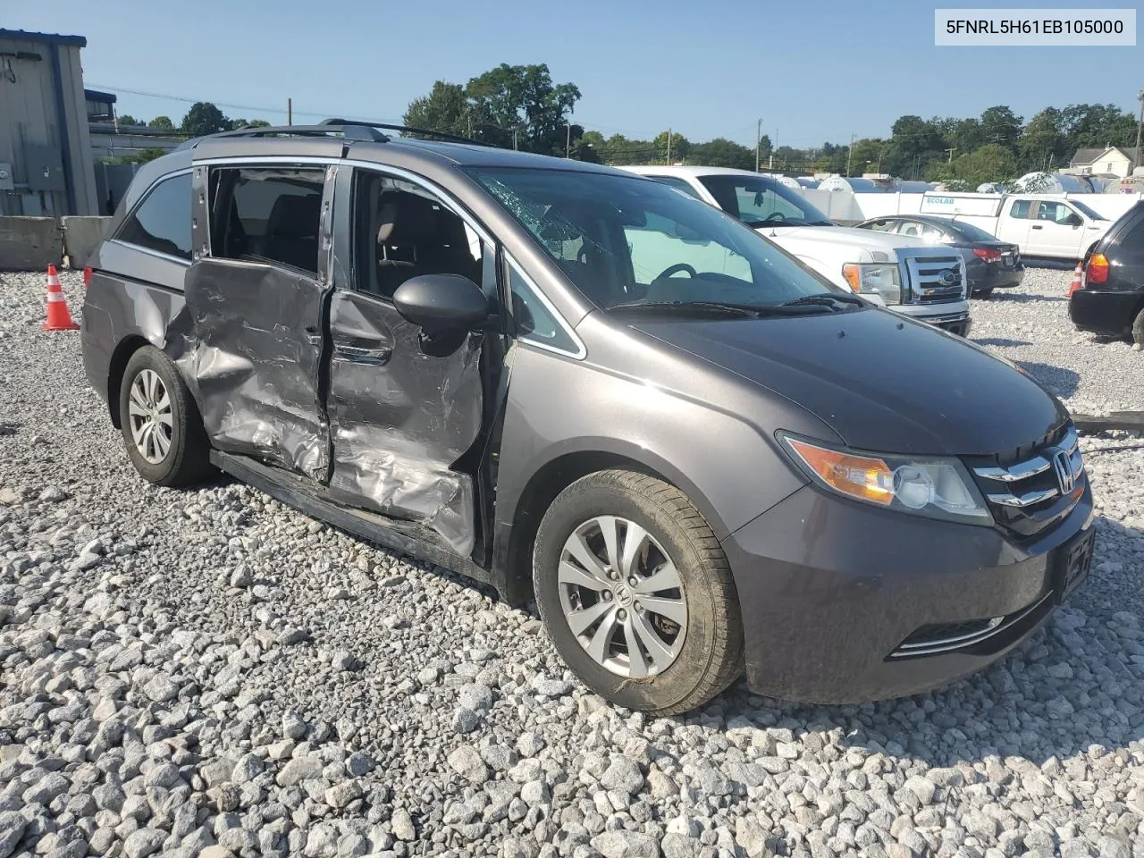 2014 Honda Odyssey Exl VIN: 5FNRL5H61EB105000 Lot: 70433694