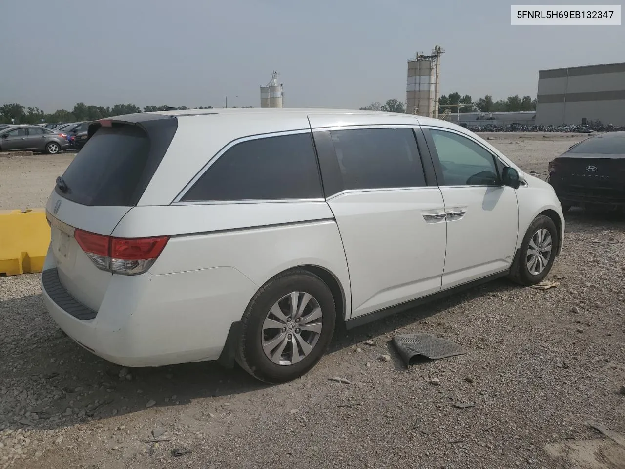 5FNRL5H69EB132347 2014 Honda Odyssey Exl