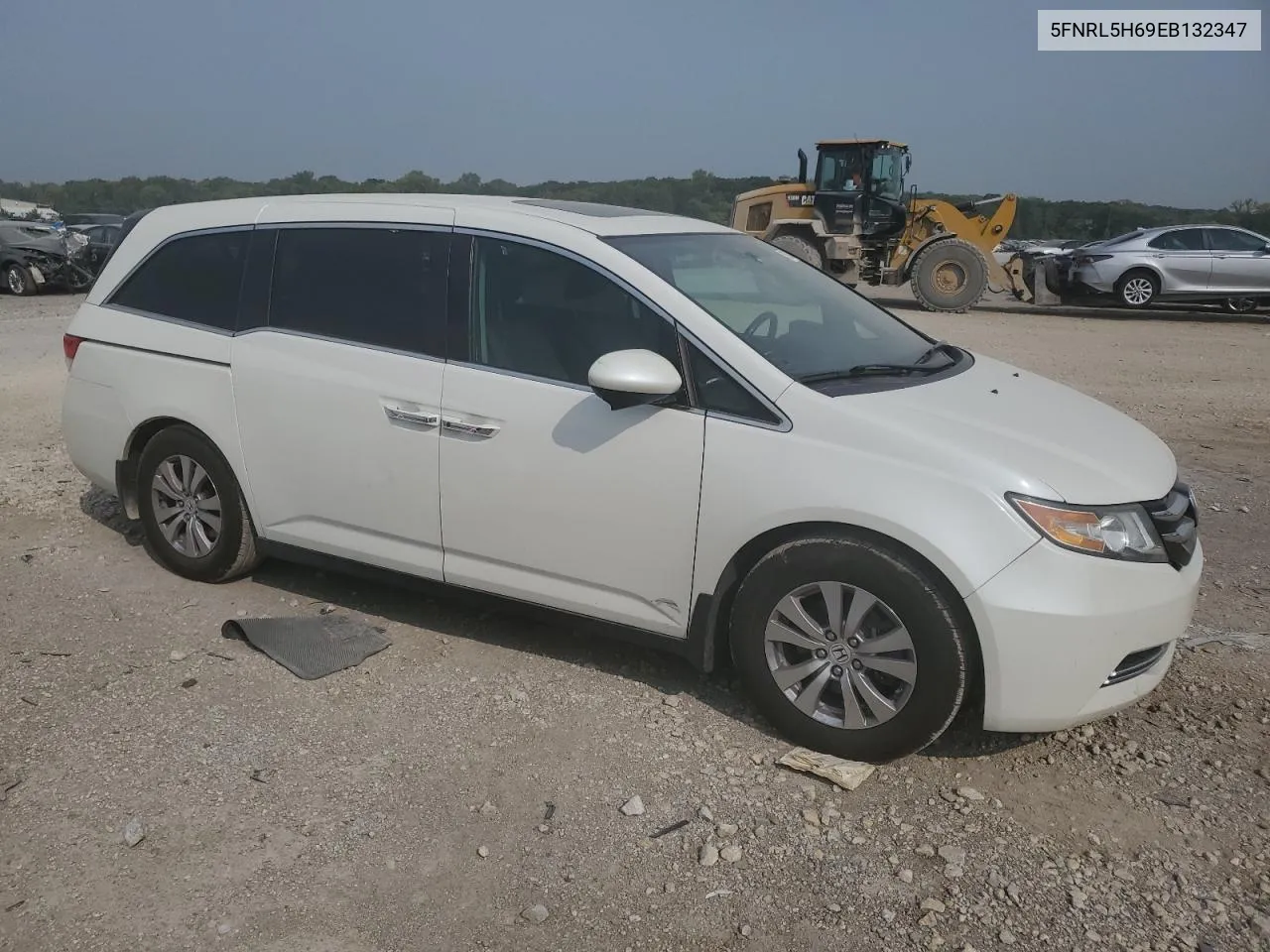 5FNRL5H69EB132347 2014 Honda Odyssey Exl