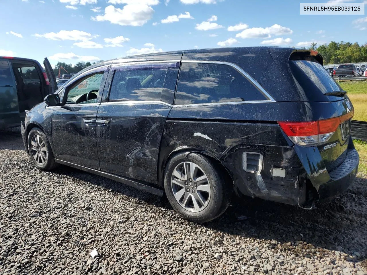 5FNRL5H95EB039125 2014 Honda Odyssey Touring