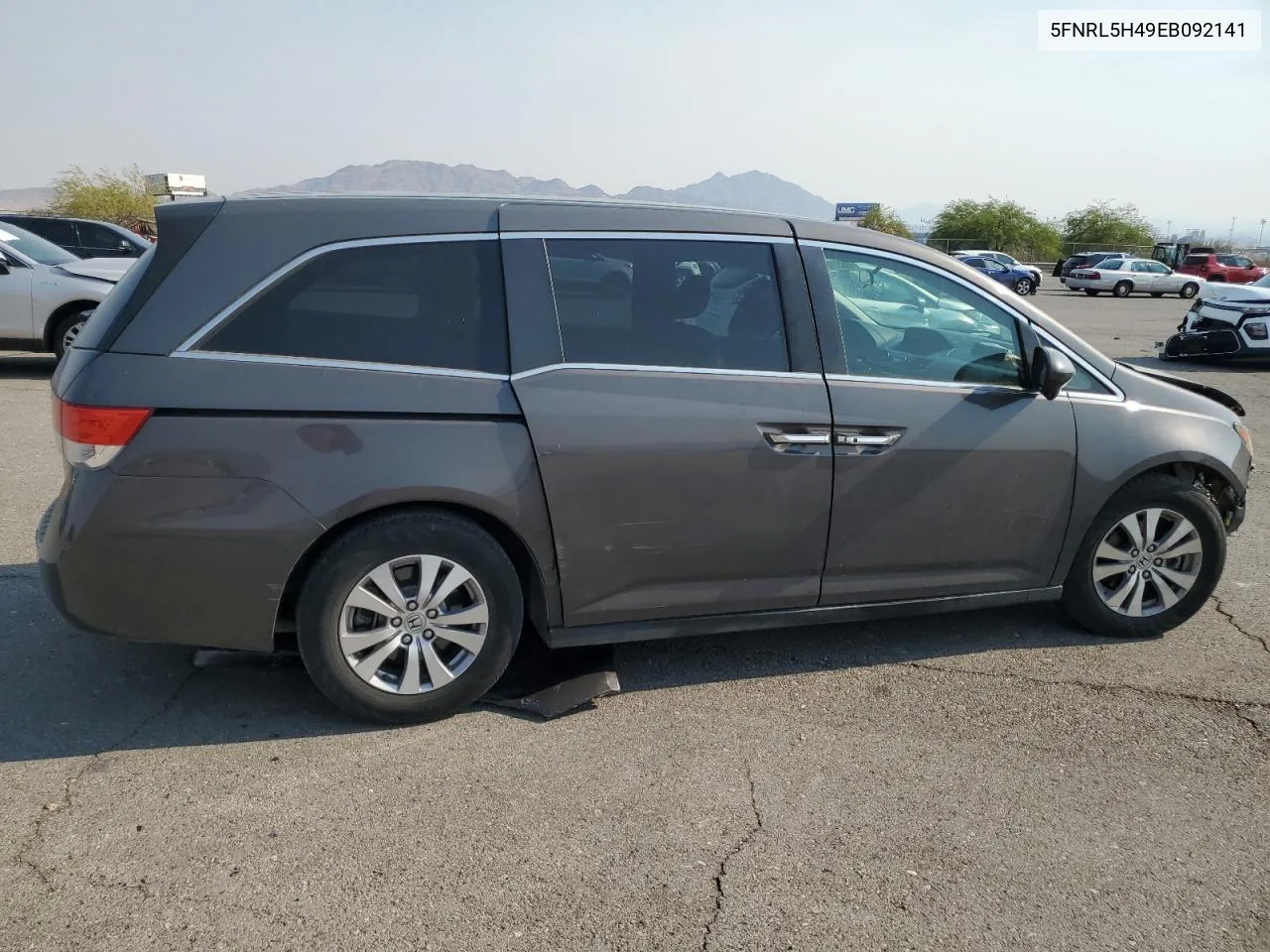 5FNRL5H49EB092141 2014 Honda Odyssey Ex