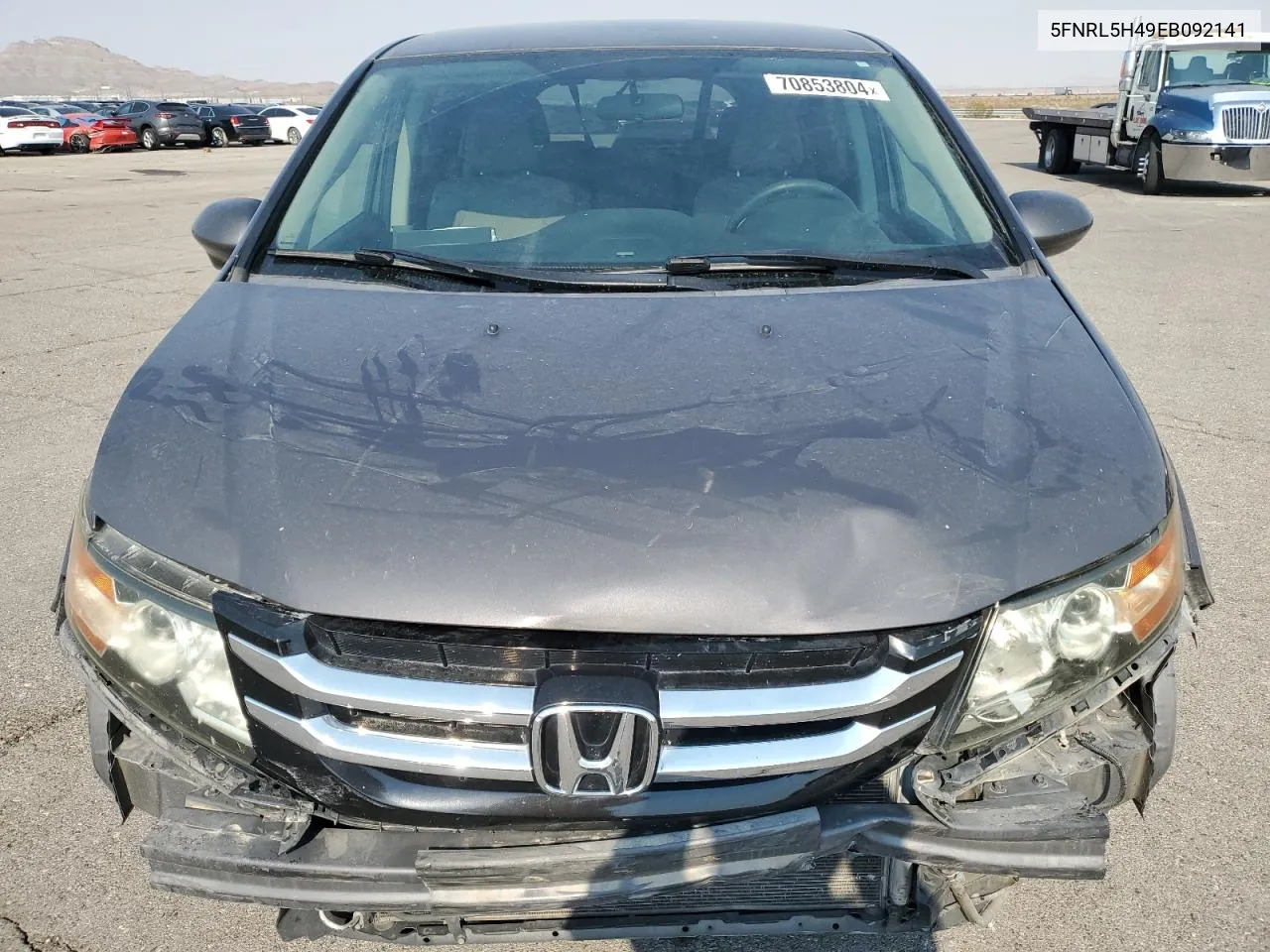 5FNRL5H49EB092141 2014 Honda Odyssey Ex