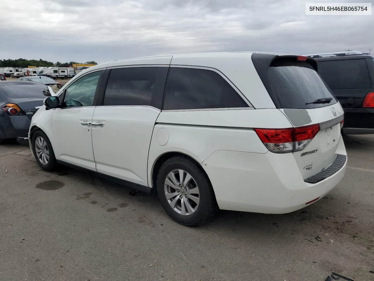 5FNRL5H46EB065754 2014 Honda Odyssey Ex