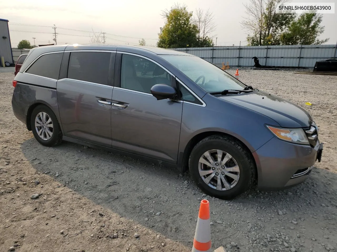 2014 Honda Odyssey Exl VIN: 5FNRL5H60EB043900 Lot: 70929144