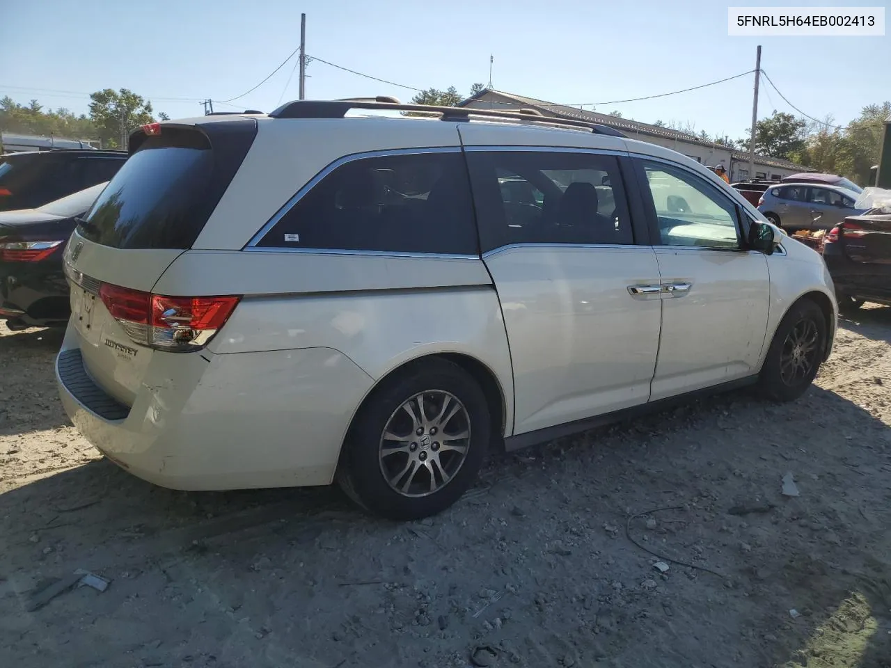 2014 Honda Odyssey Exl VIN: 5FNRL5H64EB002413 Lot: 70981154