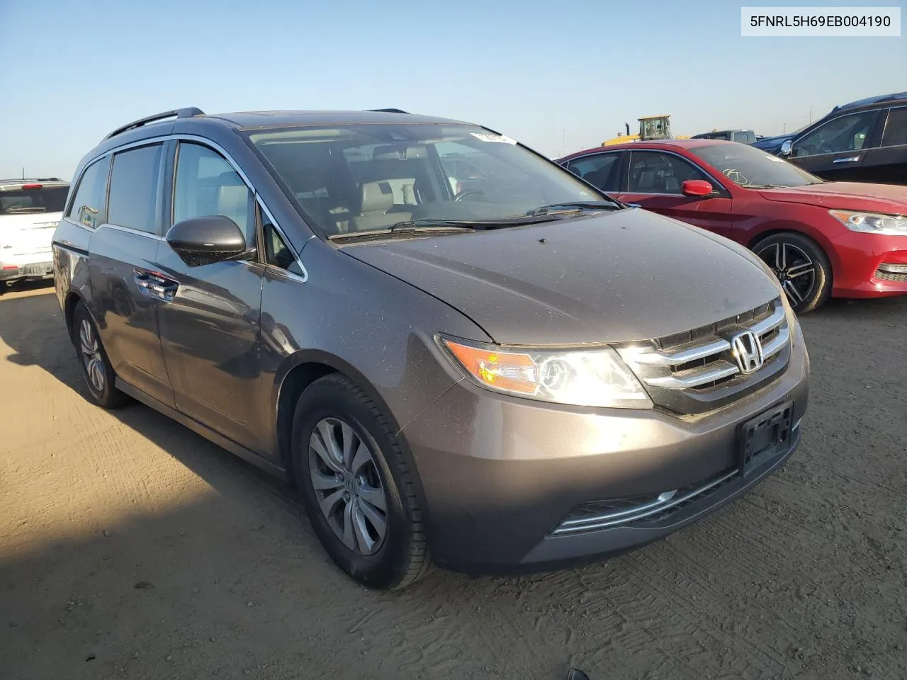 2014 Honda Odyssey Exl VIN: 5FNRL5H69EB004190 Lot: 71207104