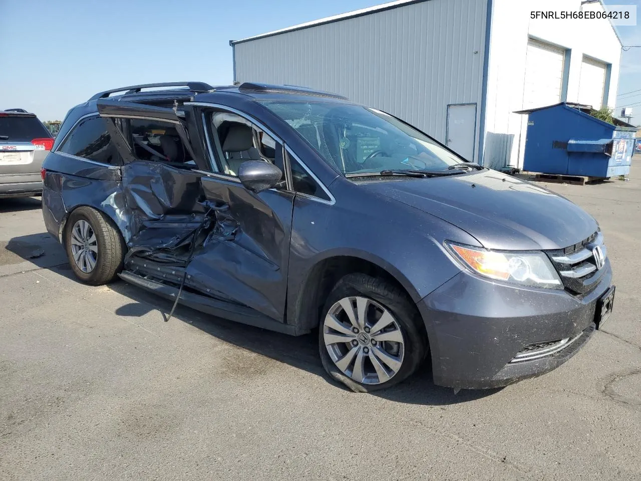 2014 Honda Odyssey Exl VIN: 5FNRL5H68EB064218 Lot: 71453964