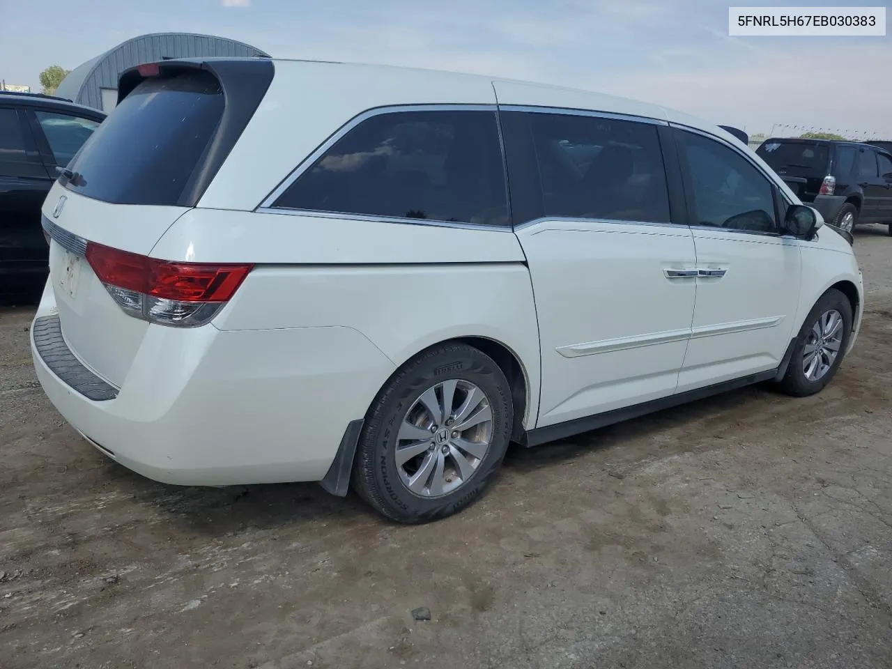 5FNRL5H67EB030383 2014 Honda Odyssey Exl