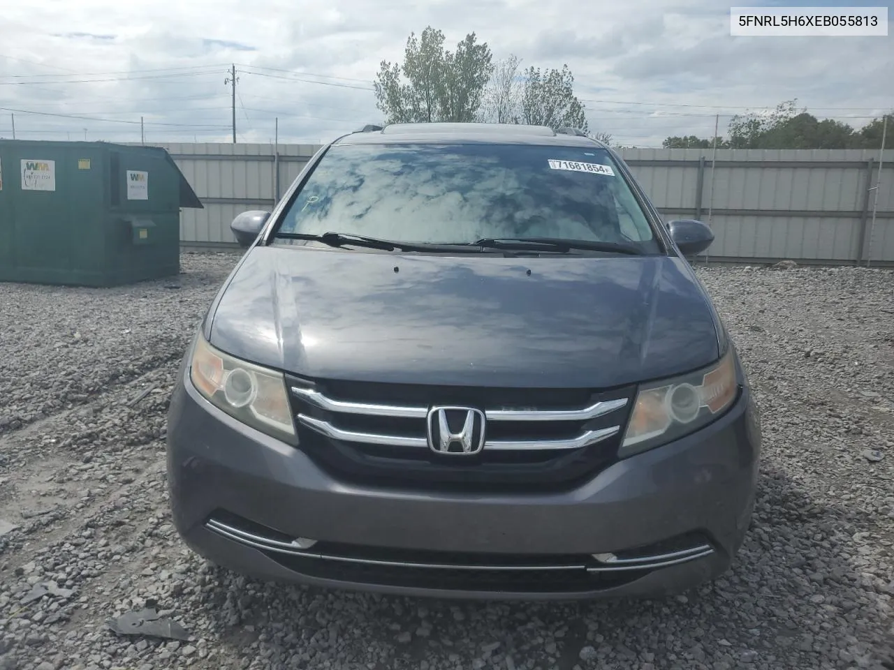 5FNRL5H6XEB055813 2014 Honda Odyssey Exl