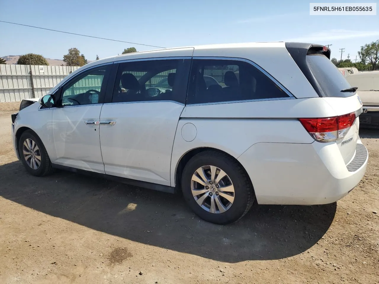 5FNRL5H61EB055635 2014 Honda Odyssey Exl