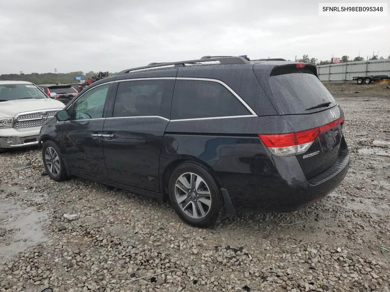 5FNRL5H98EB095348 2014 Honda Odyssey Touring