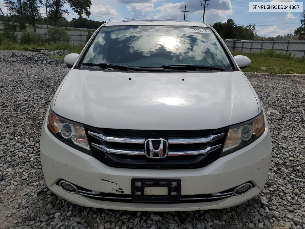 5FNRL5H93EB044887 2014 Honda Odyssey Touring