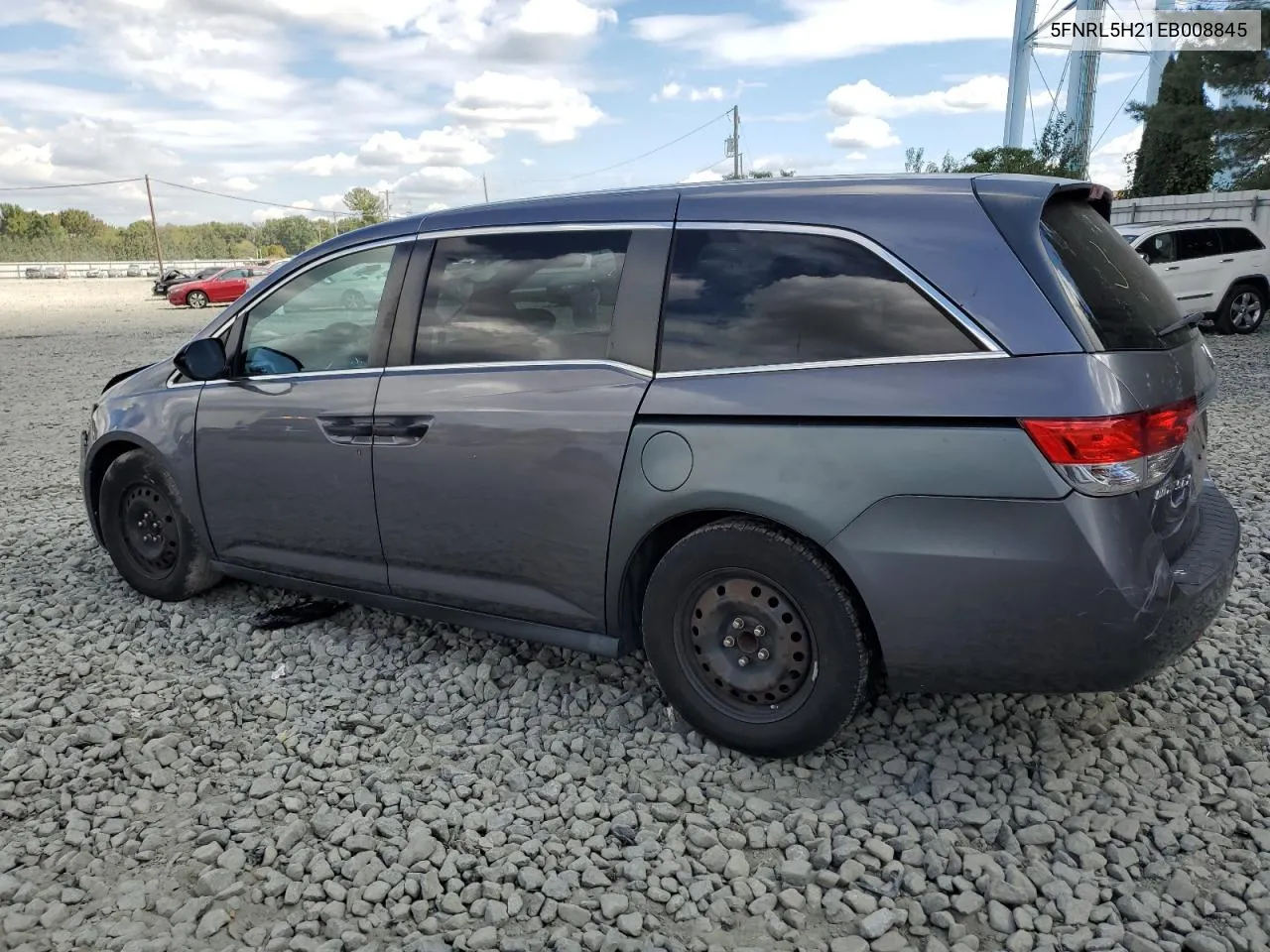 5FNRL5H21EB008845 2014 Honda Odyssey Lx