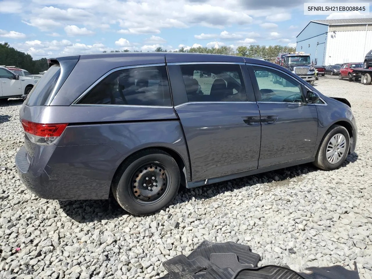 2014 Honda Odyssey Lx VIN: 5FNRL5H21EB008845 Lot: 72284514