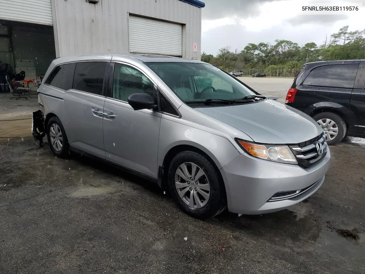 5FNRL5H63EB119576 2014 Honda Odyssey Exl