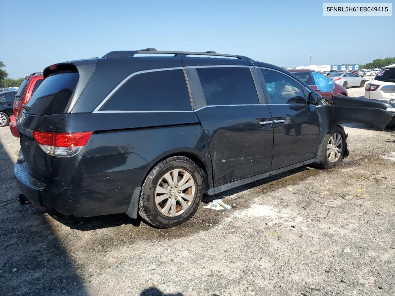 2014 Honda Odyssey Exl VIN: 5FNRL5H61EB049415 Lot: 72410874