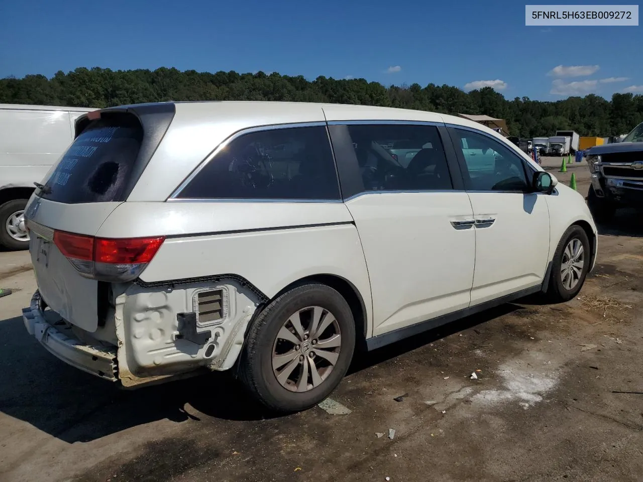 2014 Honda Odyssey Exl VIN: 5FNRL5H63EB009272 Lot: 72657544