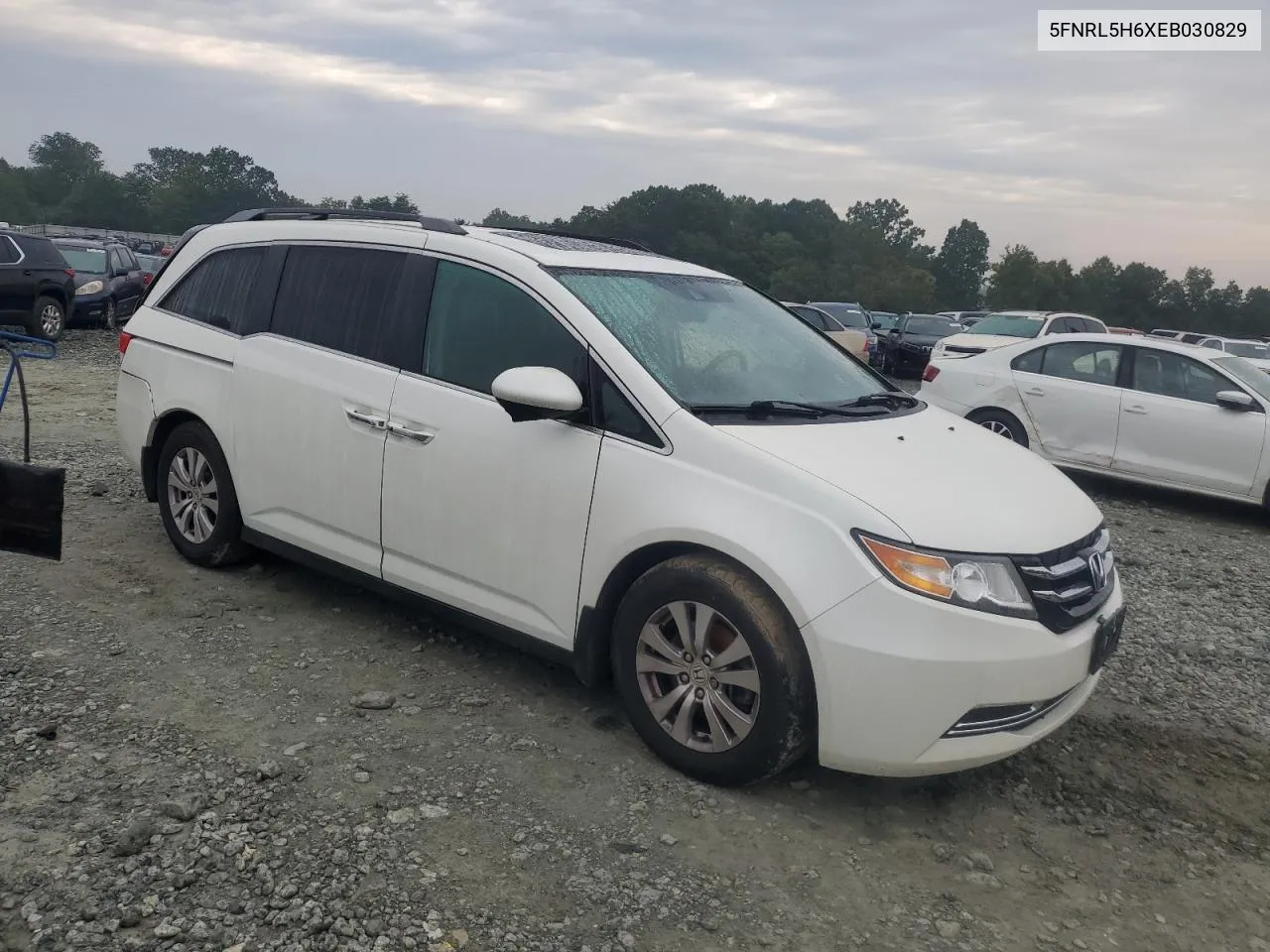 5FNRL5H6XEB030829 2014 Honda Odyssey Exl